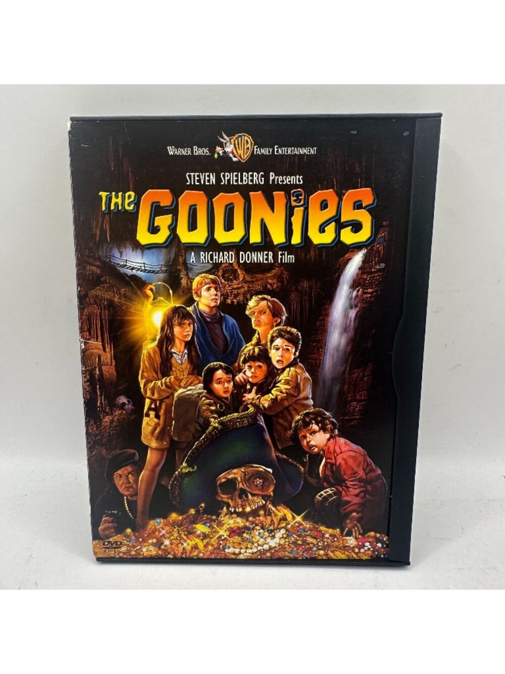 The Goonies DVD 1985 PG Sean Astin Warner Bros Family Adventure Condition Good